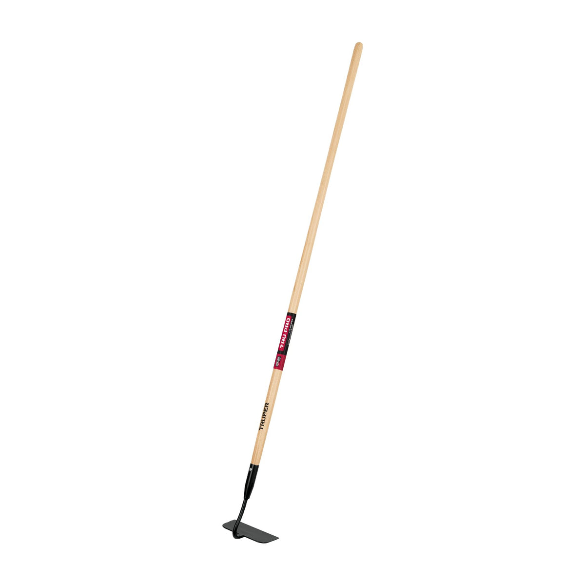 Truper 32405 Tru Tough Forged Garden Hoe, 6-Inch Head, Fiberglass Handle, 10-Inch Grip