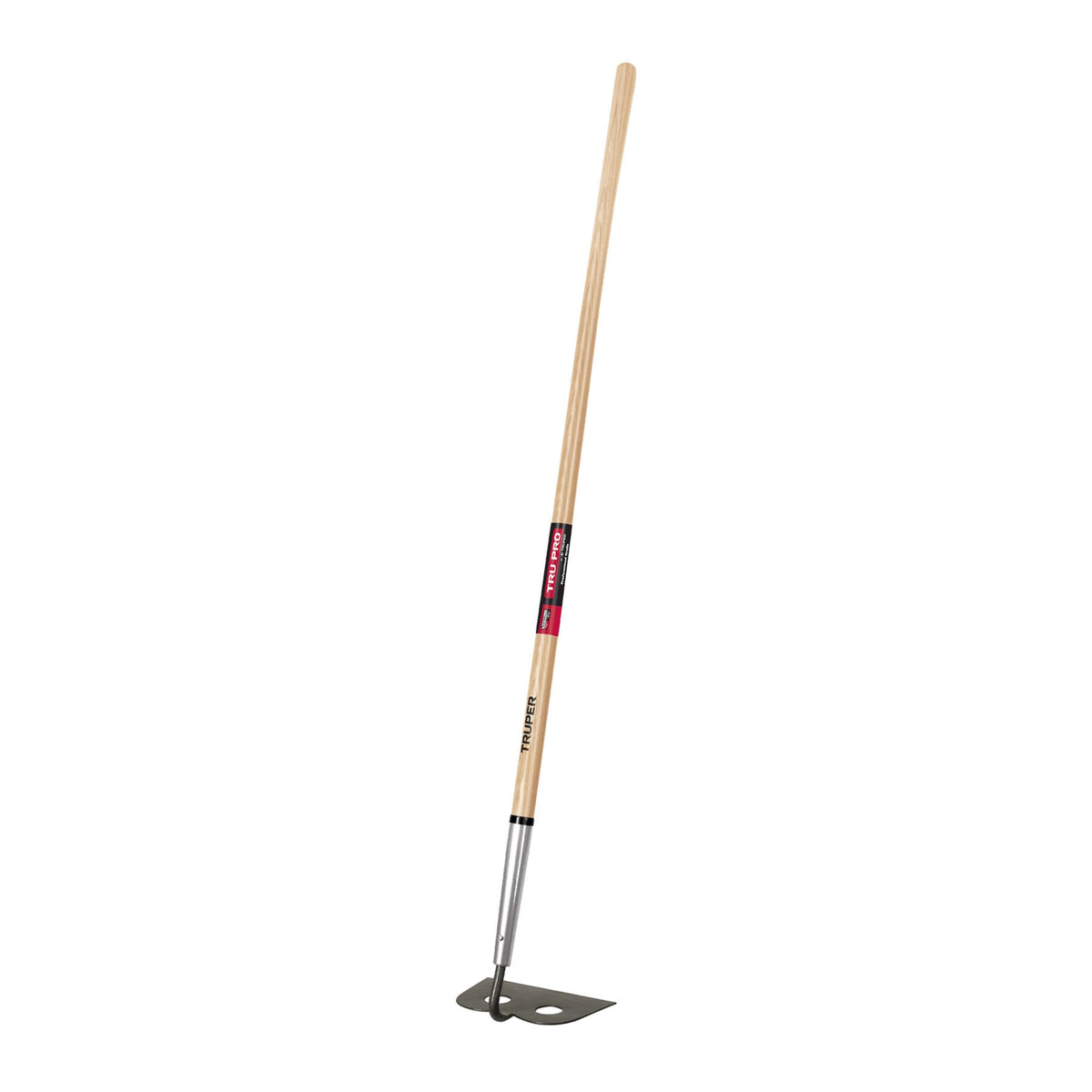 Truper 32405 Tru Tough Forged Garden Hoe, 6-Inch Head, Fiberglass Handle, 10-Inch Grip
