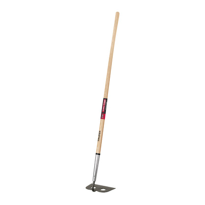 Truper 32405 Tru Tough Forged Garden Hoe, 6-Inch Head, Fiberglass Handle, 10-Inch Grip