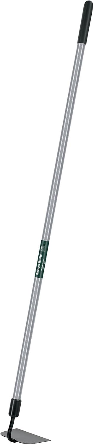 Truper 32405 Tru Tough Forged Garden Hoe, 6-Inch Head, Fiberglass Handle, 10-Inch Grip