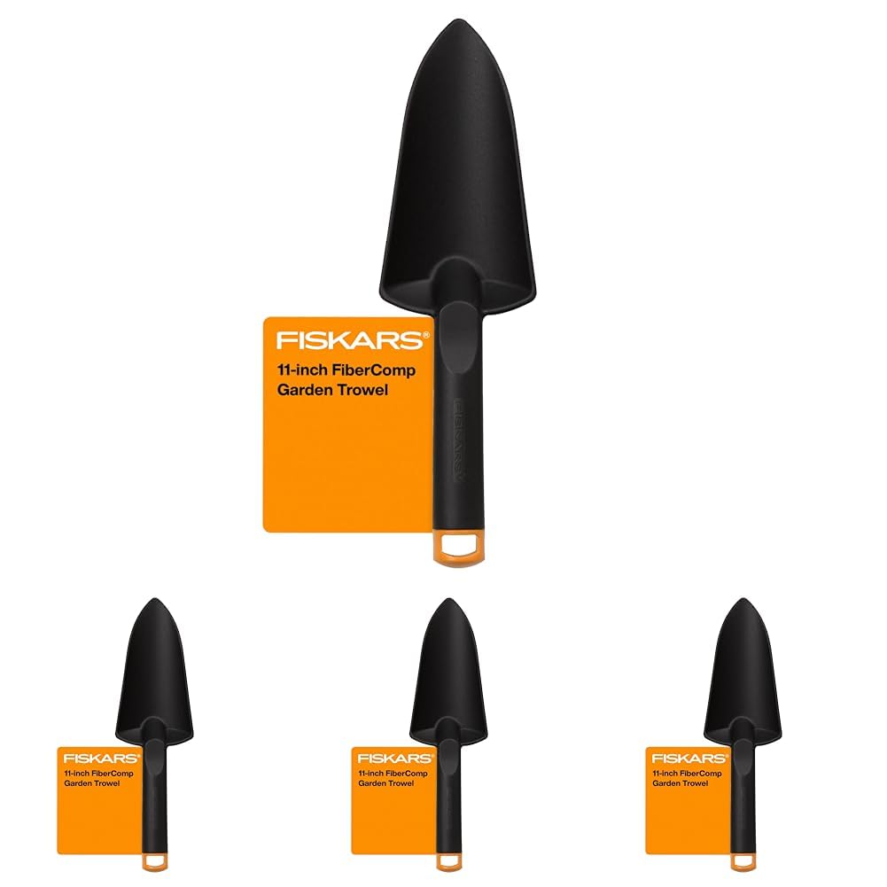 Fiskars FiberComp Hand Trowel, Gardening Hand Tool for Yard & Lawn Care