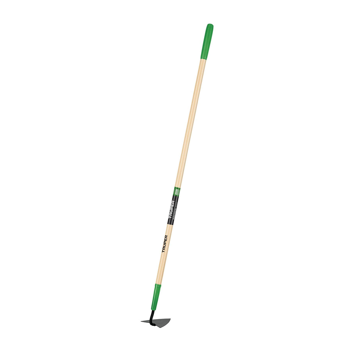 Truper 32405 Tru Tough Forged Garden Hoe, 6-Inch Head, Fiberglass Handle, 10-Inch Grip