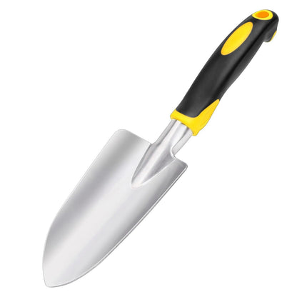 Garden Tool Shovel for Digging Gardening Trowel for Lawn Planting Alloy Spade Plastic Handle Anti Slippery