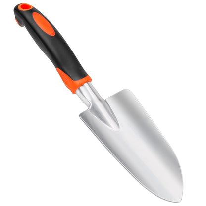 Garden Shovel Hand Trowel, Heavy Duty Hand Shovel with Ergonomic Handle,Garden Shovels for Digging, Rust Resistant Garden Spade Garden Tools for Garden Work, Green