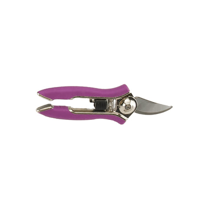 Dramm ColorPoint Stainless Steel Compact Garden Pruning Shears, Hand Pruner, Garden Clippers, with Heavy Duty Blade and Easy grip Handle, Yellow