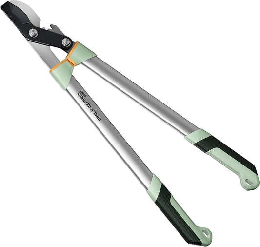 PrunePro® Loppers for Tree Trimming Stainless Steel Branch Cutter Heavy Duty Bypass Tree Pruner Rust Resistant Sharp Blade Up to 2" Tree Limb Trimmer for Gardening