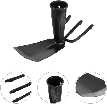ARTIBETTER Gardening Hoe Two Sided Garden Hoe Replacement with Rake Head Hand Digging Tool for Weeding Digging Loosening Soil Planting Flowers and Vegetables 8.07 X 4.25 X 2.95 in