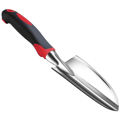Garden Tool Shovel for Digging Gardening Trowel for Lawn Planting Alloy Spade Plastic Handle Anti Slippery