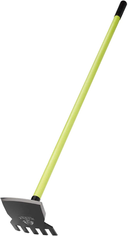 ROGUE Hoe 7" Hoe/Rake with 54" Fiberglass Handle