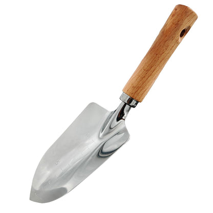 Garden Tool Shovel for Digging Gardening Trowel for Lawn Planting Alloy Spade Plastic Handle Anti Slippery