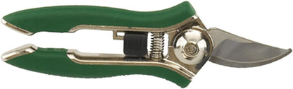 Dramm ColorPoint Stainless Steel Compact Garden Pruning Shears, Hand Pruner, Garden Clippers, with Heavy Duty Blade and Easy grip Handle, Yellow
