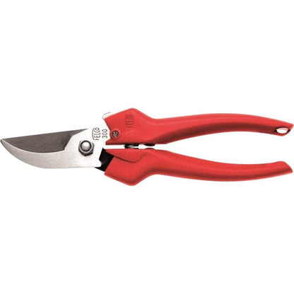 Felco F322 Pruning Snips – 9.84" Garden Clippers with Curved Blade & Rounded Tip | Pruning Shears for Gardening | Garden Snips and Pruners with Carbon Steel Blade, Sap Groove