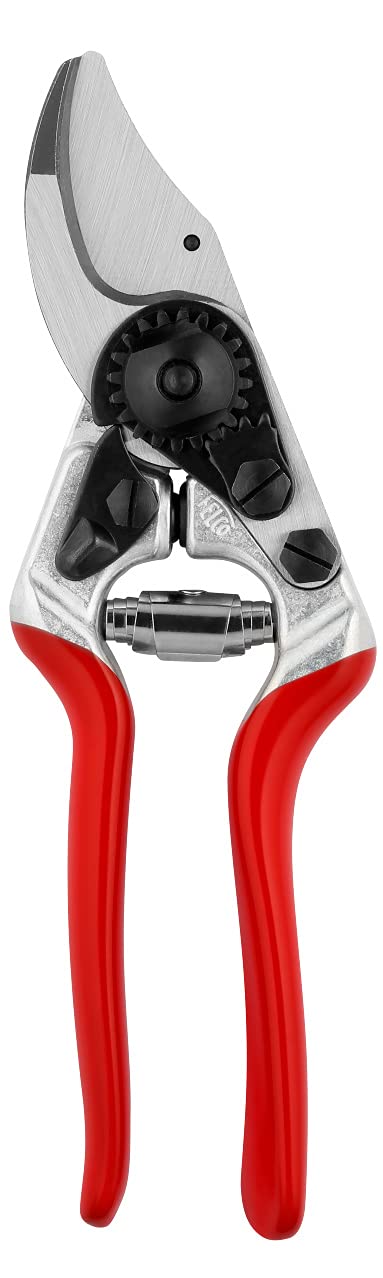 Felco F2 Pruning Shears – 9.25" Swiss-Made Garden Clippers for Professional Pruning | Hand Pruners for Gardening | Garden Tool Cutter with Precision Bypass Blade, Aluminum Body, Replaceable Parts