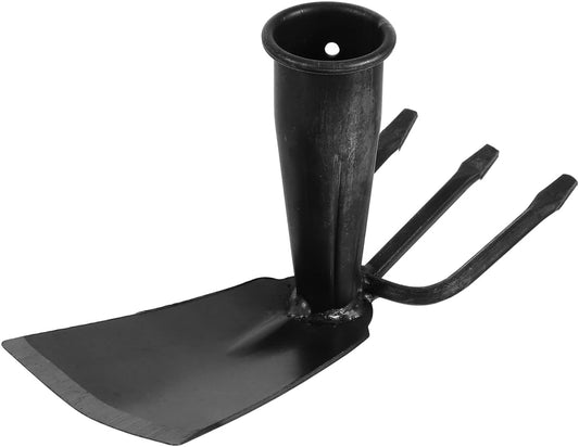 ARTIBETTER Gardening Hoe Two Sided Garden Hoe Replacement with Rake Head Hand Digging Tool for Weeding Digging Loosening Soil Planting Flowers and Vegetables 8.07 X 4.25 X 2.95 in