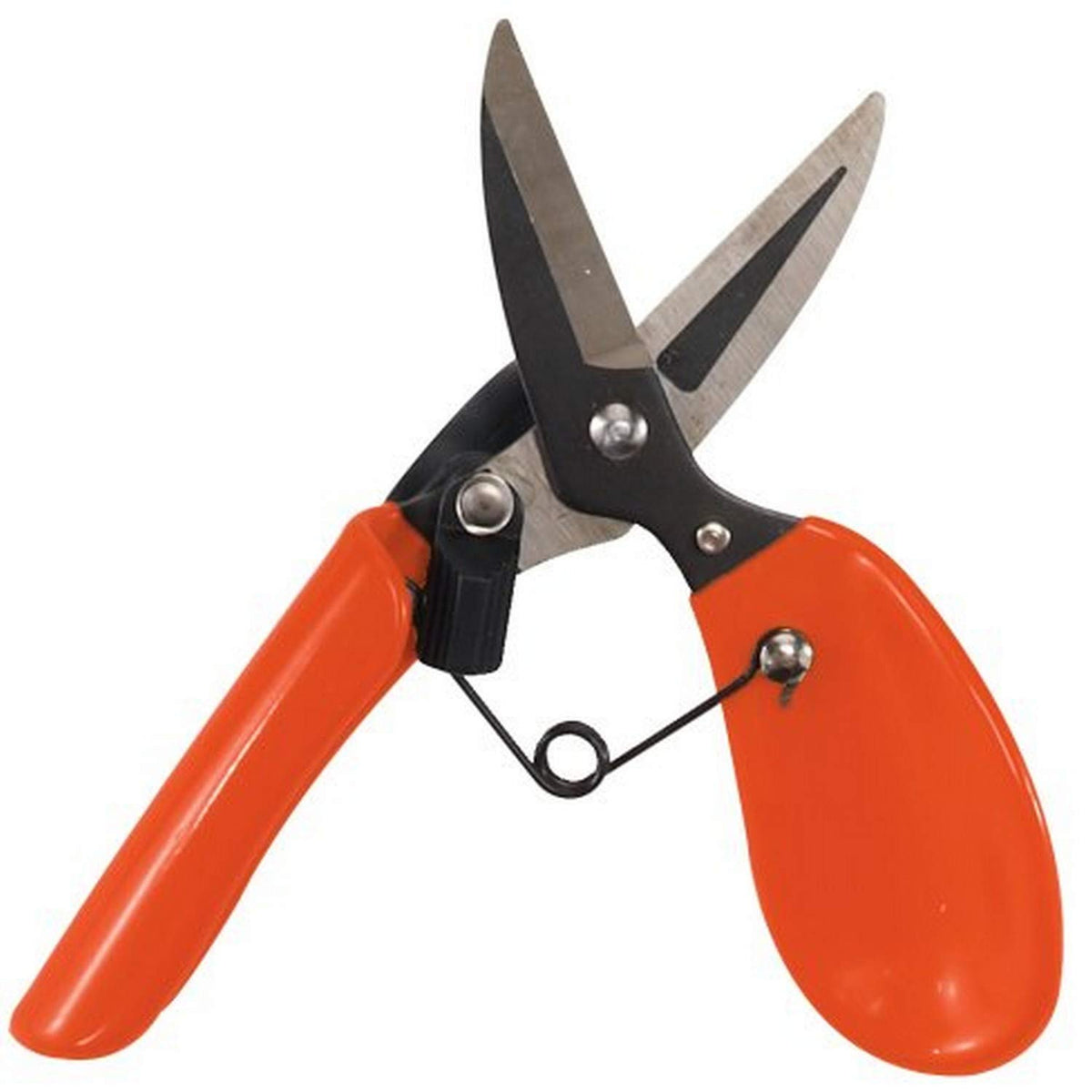 Dramm ColorPoint Stainless Steel Compact Garden Pruning Shears, Hand Pruner, Garden Clippers, with Heavy Duty Blade and Easy grip Handle, Yellow