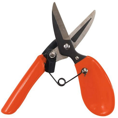 Dramm ColorPoint Stainless Steel Compact Garden Pruning Shears, Hand Pruner, Garden Clippers, with Heavy Duty Blade and Easy grip Handle, Yellow