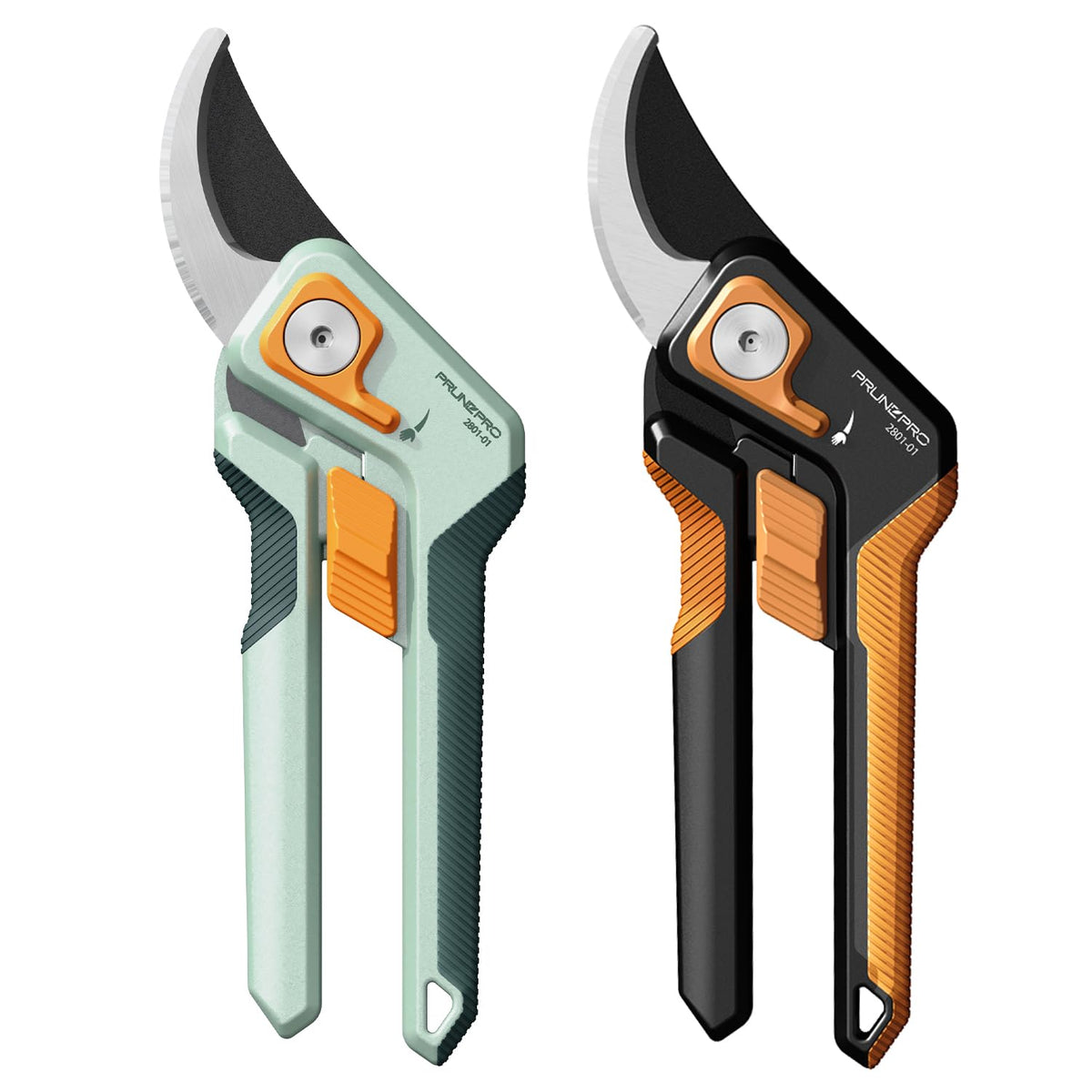 PrunePro Pruning Shears Gardening Scissors Set Professional Hand Pruner Sharp Stainless Steel Blade Garden Scissors Plant Flower Garden Clipper