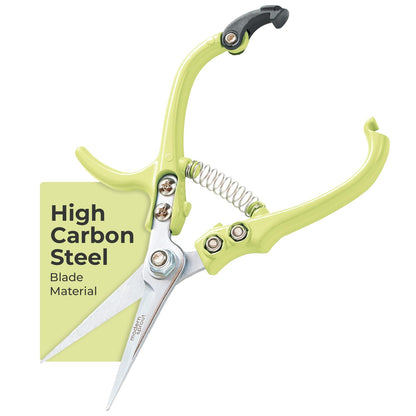 Modern Sprout Pruning Shears - Garden Snips - Herb Scissors - Sage 1-Pack