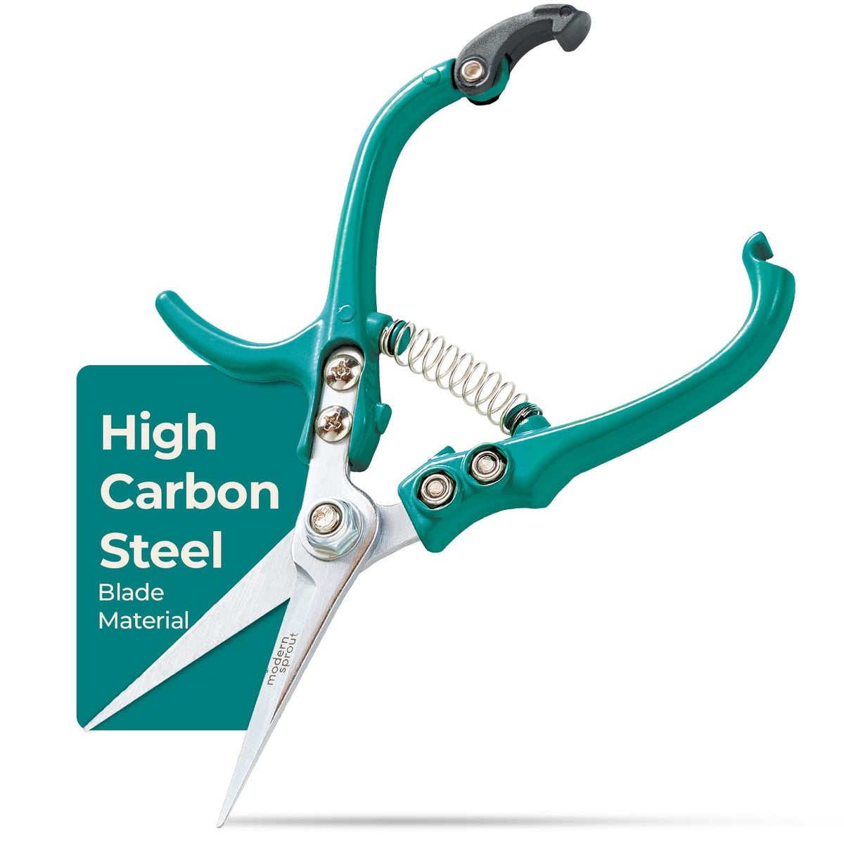 Modern Sprout Pruning Shears - Garden Snips - Herb Scissors - Sage 1-Pack