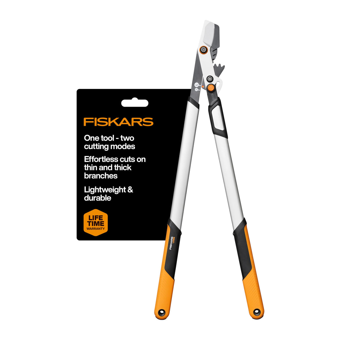 Fiskars 28” Garden Bypass Loppers, Tree Trimmer with 1.5" Cut Capacity