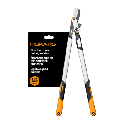 Fiskars 28” Garden Bypass Loppers, Tree Trimmer with 1.5" Cut Capacity