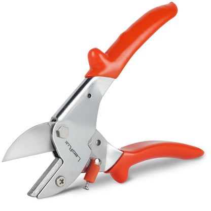 LeafLux 8" Professional Heavy Duty Anvil Pruning Shears with Anti-Rust SK-5 Blades, Garden Shears for Dry Stems and Small Branches, Gardening Scissors, Clippers for Wood, Non-Slip Handle. | LFXP1108S