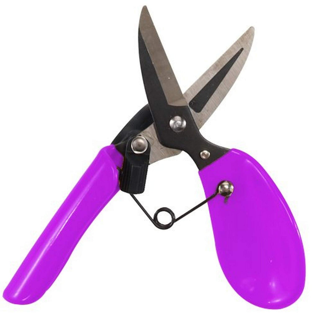 Dramm ColorPoint Stainless Steel Compact Garden Pruning Shears, Hand Pruner, Garden Clippers, with Heavy Duty Blade and Easy grip Handle, Yellow