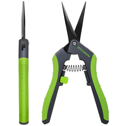 8.5" Pruning Shears for Gardening SK5 Sharp Garden Shears