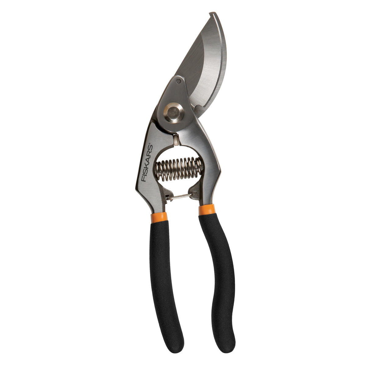 Fiskars Forged Steel Bypass Pruning Shears, 1" Cut Capacity Garden Clippers