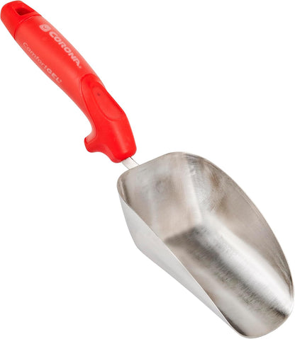 Corona Tools Corona CT 3364 Premium ComfortGEL Stainless Steel Scoop, red