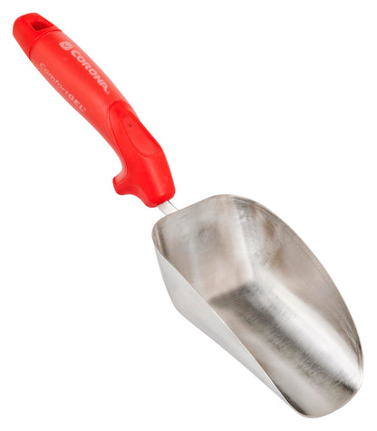 Corona Tools Corona CT 3364 Premium ComfortGEL Stainless Steel Scoop, red