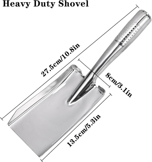Garden Shovel Hand Trowel, Heavy Duty Stainless Steel Gardening Tools