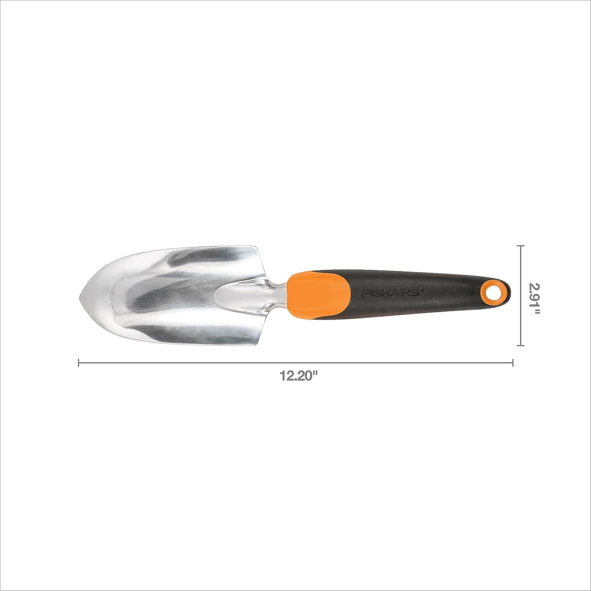 Fiskars Ergo Garden Trowel, Heavy Duty Hand Tool for Digging and Planting
