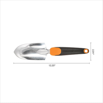 Fiskars Ergo Garden Trowel, Heavy Duty Hand Tool for Digging and Planting