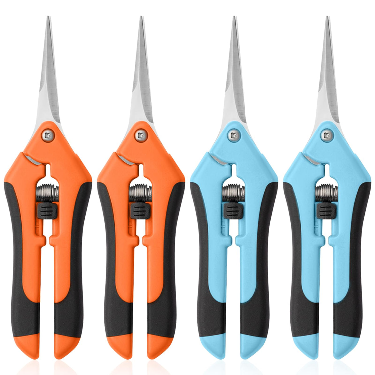 Garden Pruning Shears 3 Pack Gardening Shears Garden Scissors Stainless Steel Plant Flower Scissors Clippers Pruning Shears tijeras de jardinería
