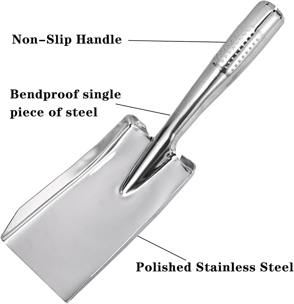 Garden Shovel Hand Trowel, Heavy Duty Stainless Steel Gardening Tools