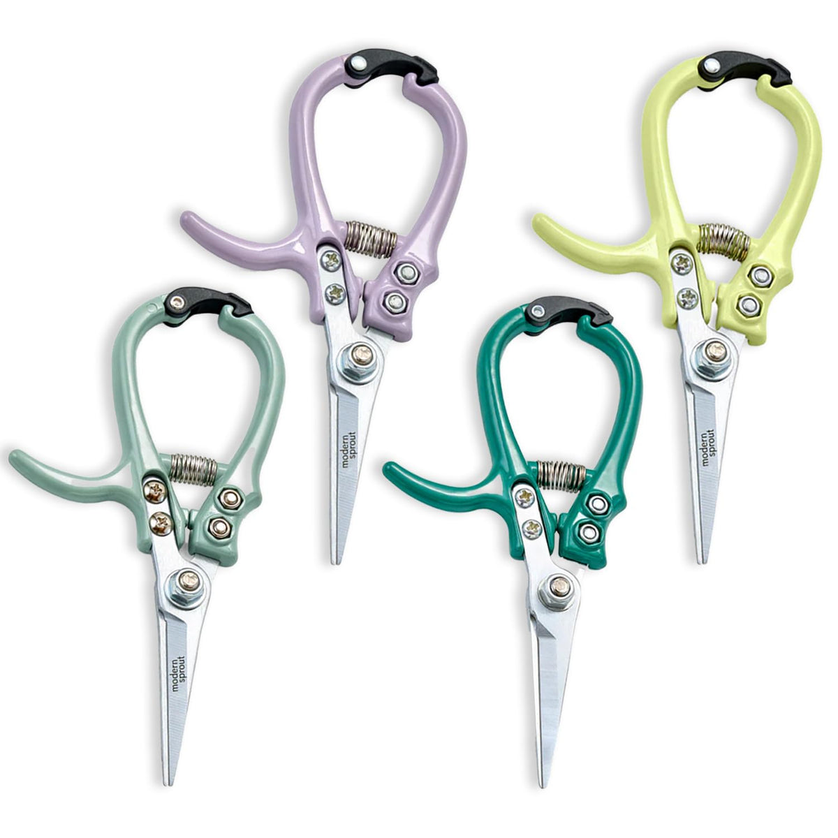 Modern Sprout Pruning Shears - Garden Snips - Herb Scissors - Sage 1-Pack