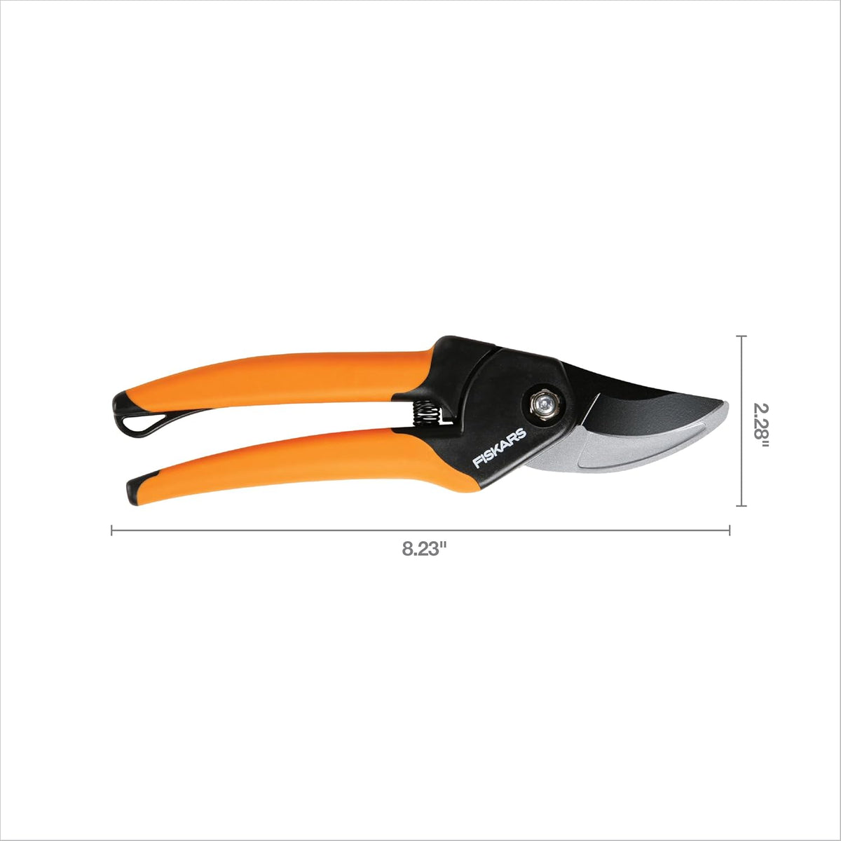 Fiskars SoftGrip Bypass Pruning Shears, 5/8” Cut Capacity Garden Clippers