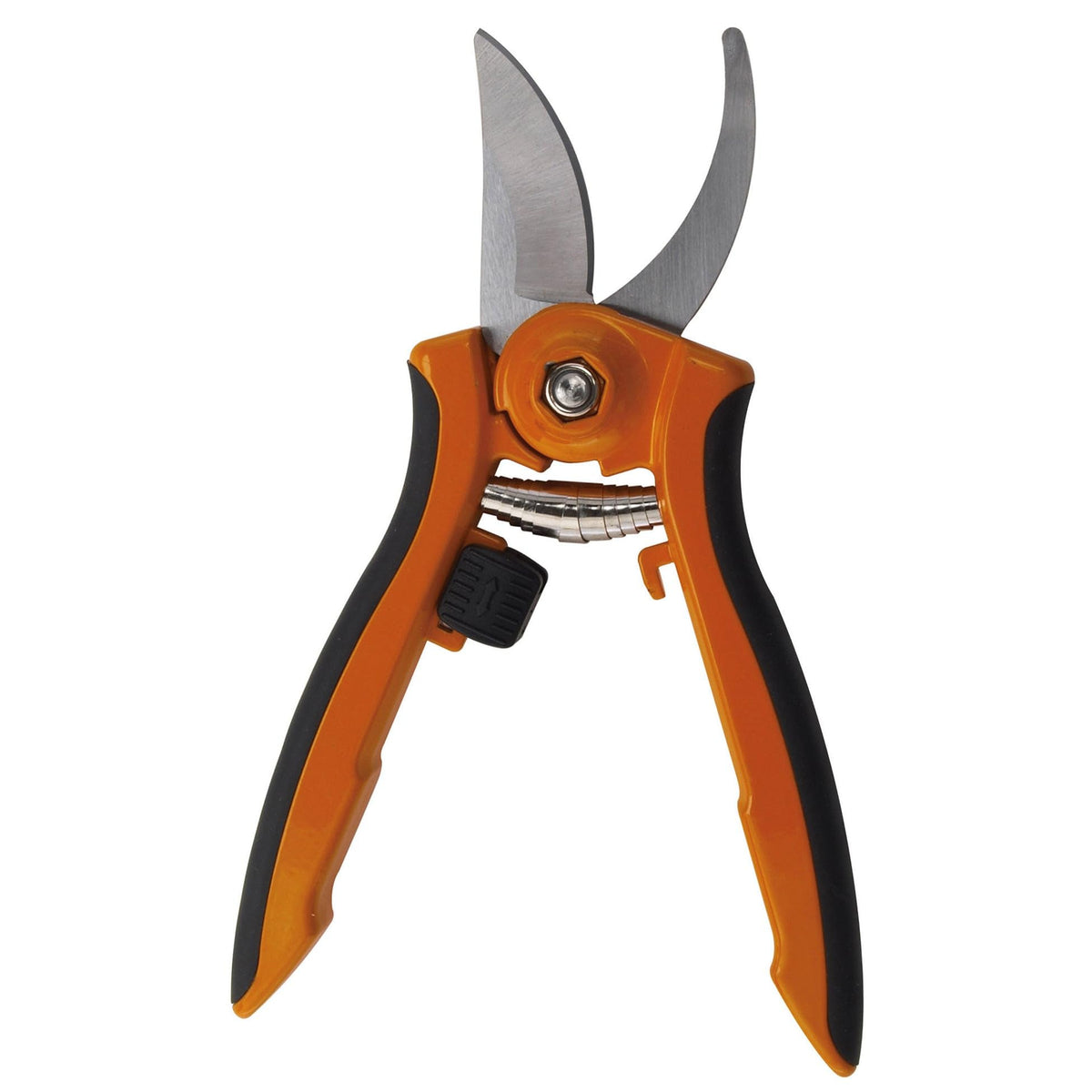 Dramm ColorPoint Stainless Steel Compact Garden Pruning Shears, Hand Pruner, Garden Clippers, with Heavy Duty Blade and Easy grip Handle, Yellow