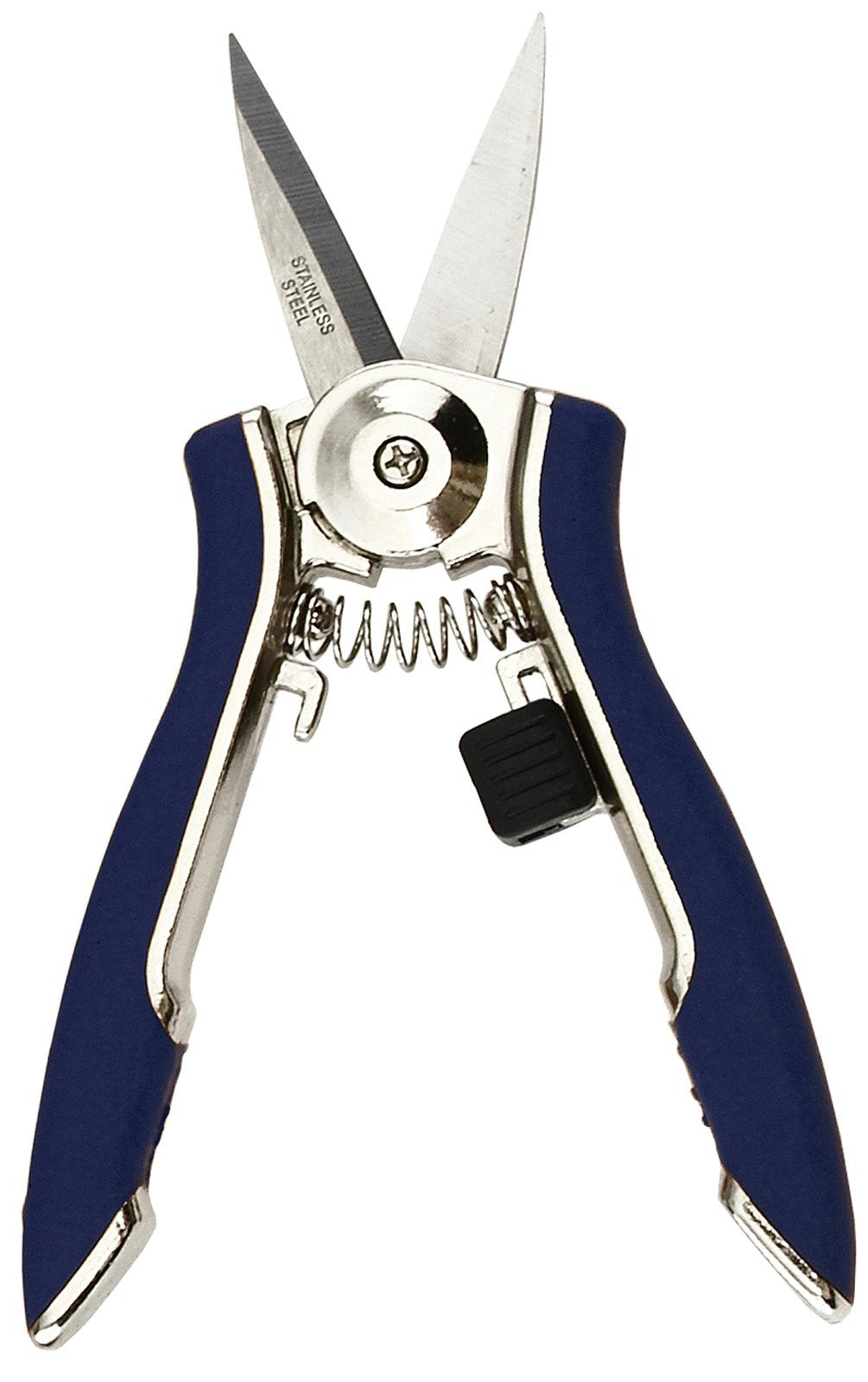 Dramm ColorPoint Stainless Steel Compact Garden Pruning Shears, Hand Pruner, Garden Clippers, with Heavy Duty Blade and Easy grip Handle, Yellow