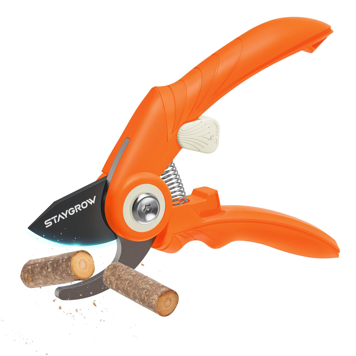 8.5" Pruning Shears for Gardening SK5 Sharp Garden Shears