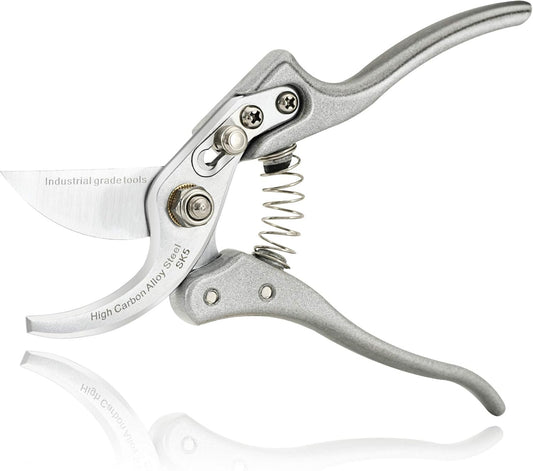 TONMA 8.1" Pruning Shears, Made in Japan, Garden Scissors & Clippers, TP-1