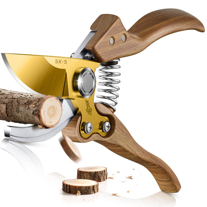 DECERK® 8.5" Professional Pruning Shears, Effortlessly Prunes 3/4" Branches