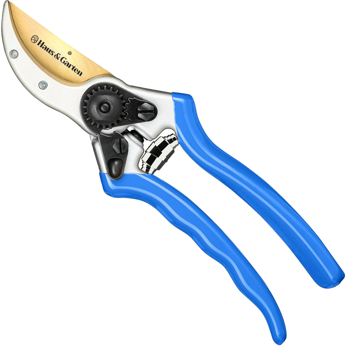Haus & Garten ClassicPRO 8.5" Professional Premium Titanium Bypass Pruning Shears - Use As Pruners, Garden Shears, Heavy Duty Handheld Pruning Shears For Gardening, Clippers, Pruner Scissor Tool