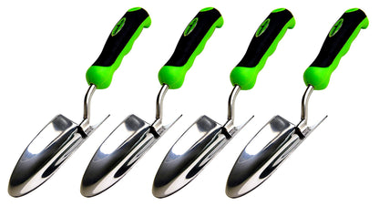 Garden Guru Heavy Duty Garden Trowel Hand Shovel for Gardening - Strong Stainless Steel - Rust Resistant - Ergonomic Grip - Perfect Trowel Garden Tool for Soil Digging Planting Transplanting Weeding
