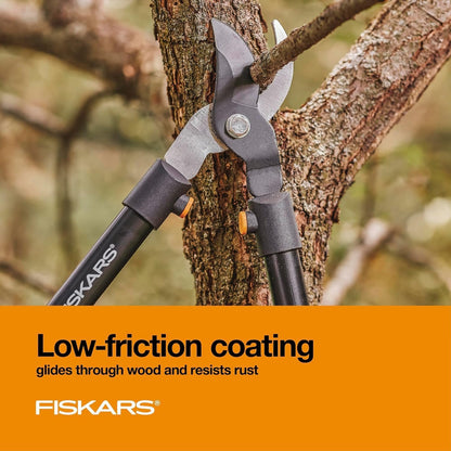 Fiskars 28” Garden Bypass Loppers, Tree Trimmer with 1.5" Cut Capacity