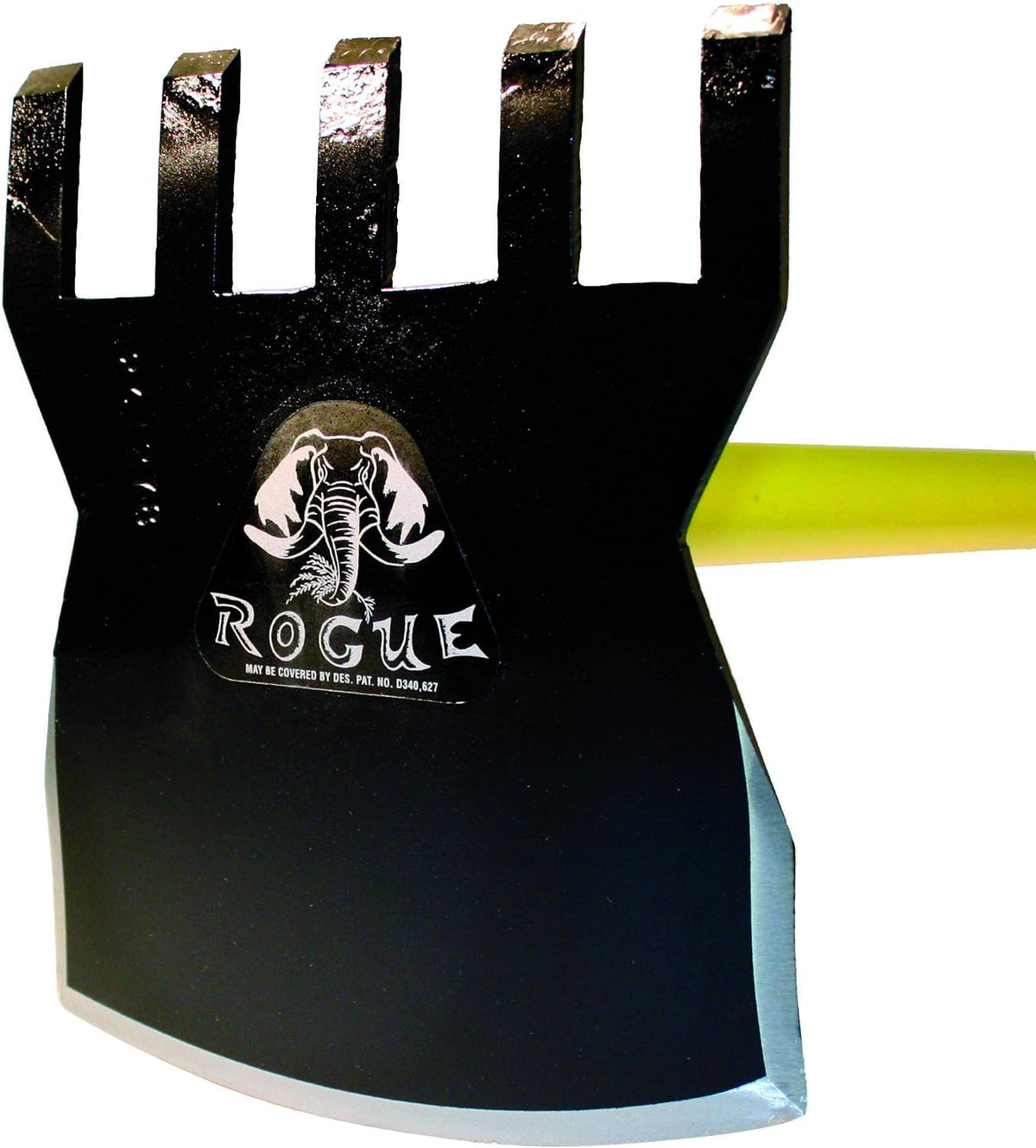 ROGUE Hoe 7" Hoe/Rake with 54" Fiberglass Handle