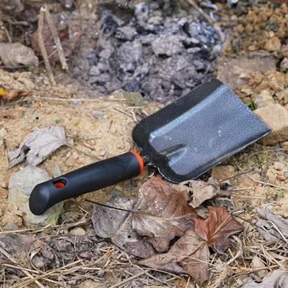 SoloWilder Charcoal Scoop (Manganese Steel) Grill Shovel for Fireplace Fir Pit Ash Shovel 12.66inch