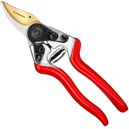 Haus & Garten ForgedPRO 8.75" Heavy Duty Professional Titanium Bypass Pruning Shears - Use As Pruners, Garden Shears, Handheld Pruning Shears For Gardening, Clippers, Garden Scissors, Pruner Tool