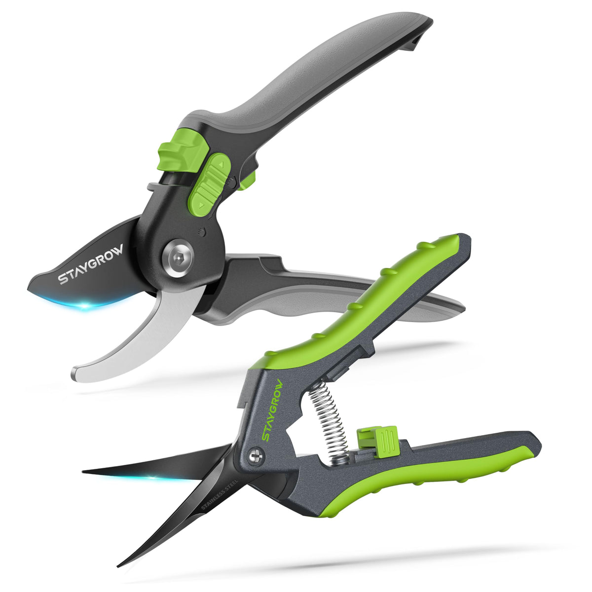 8.5" Pruning Shears for Gardening SK5 Sharp Garden Shears